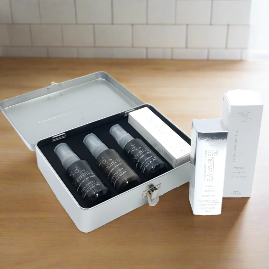 REGENERATIVE HAIR, BODY & FACE GIFT SET