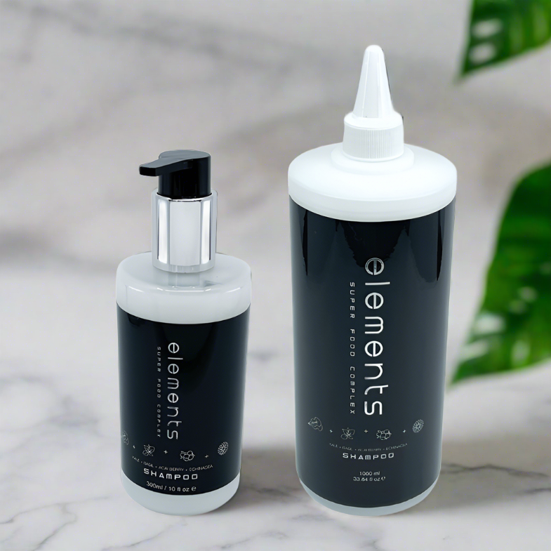 ELEMENTS 300ml Shampoo & 1000ml Refill