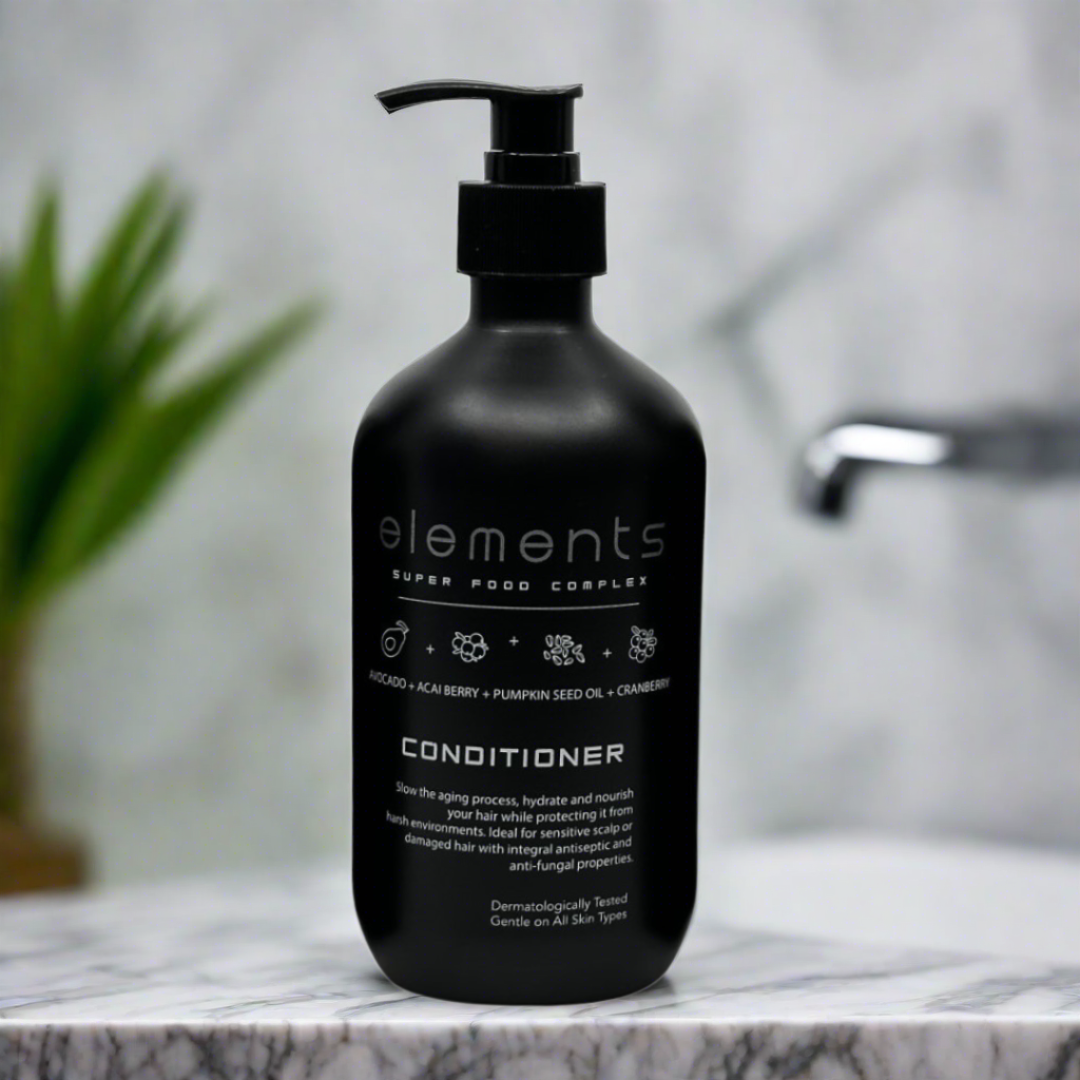 ELEMENTS 500ml Avocado + Acai Berry + Pumpkin Seed Oil + Cranberry Conditioner