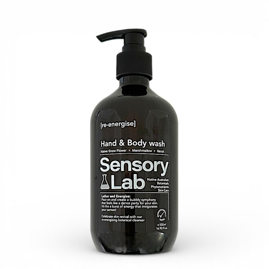 Sensory Lab 500ml Native Snow Flower  +  Marshmallow  +  Neroli Hand & Body Wash