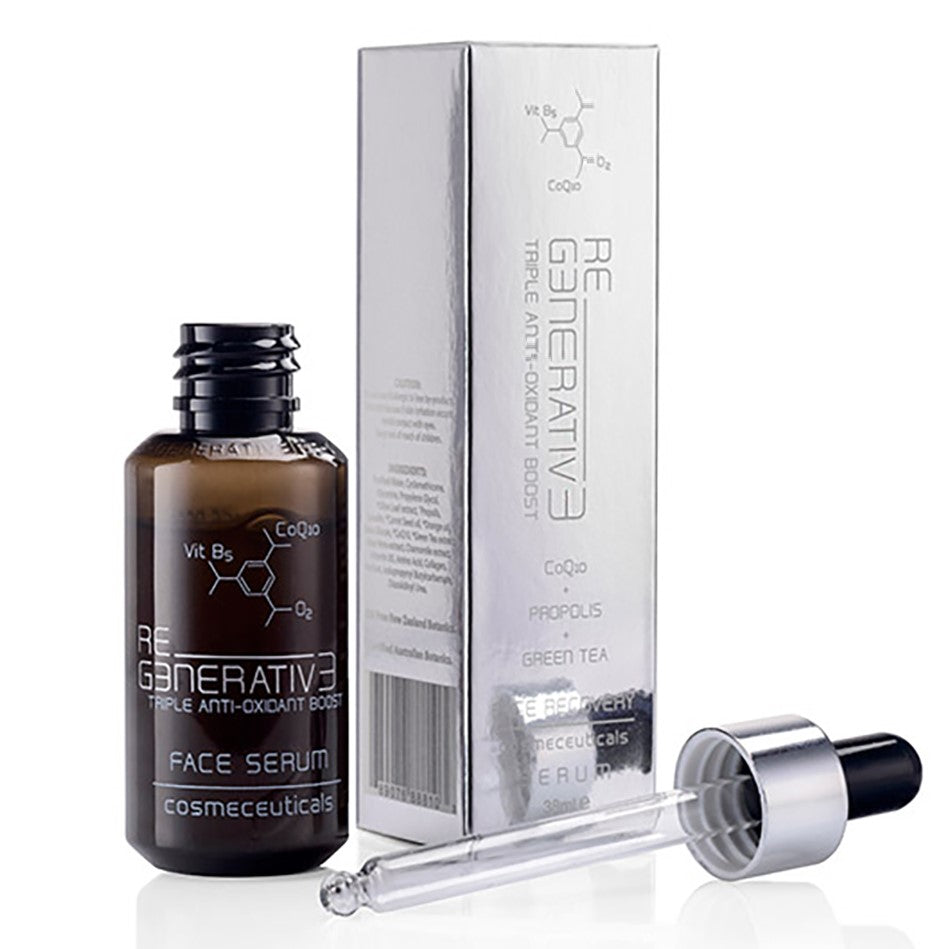 REGENERATIVE CoQ10 + PROPOLIS + GREEN TEA FACE SERUM